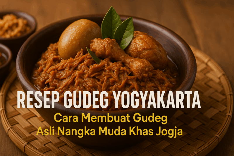 Resep Gudeg Yogyakarta: Cara Membuat Gudeg Asli Nangka Muda Khas Jogja
